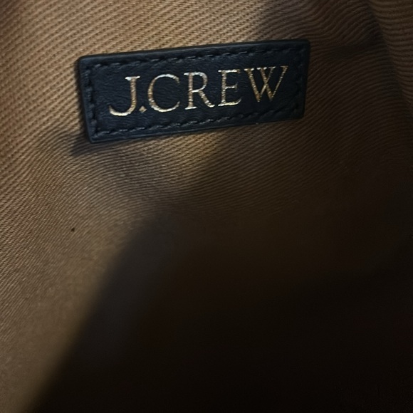 NWT J. Crew Leather Berkeley Bucket Bag in Black - Picture 3 of 5